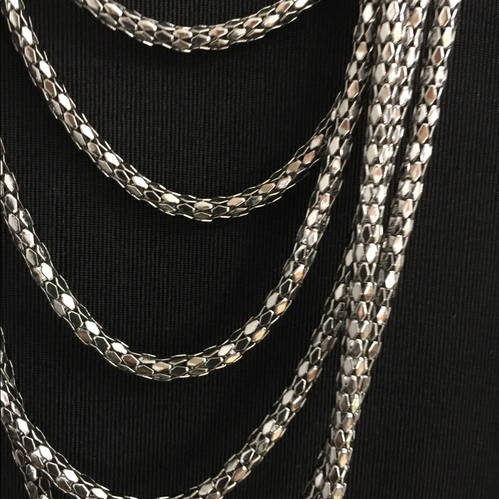 Chico’s long multi chain necklace . - Picture 2 of 6